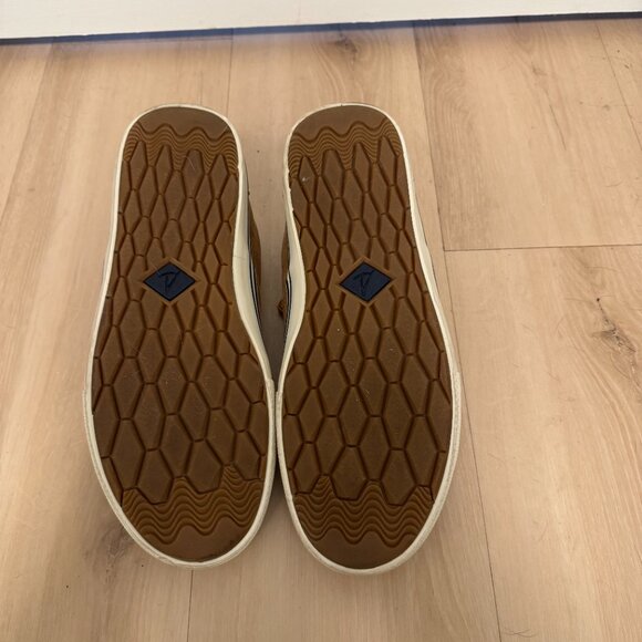 NWOT Sperry Men's Brown Suede Sneakers Size 10.5 - Picture 5 of 5